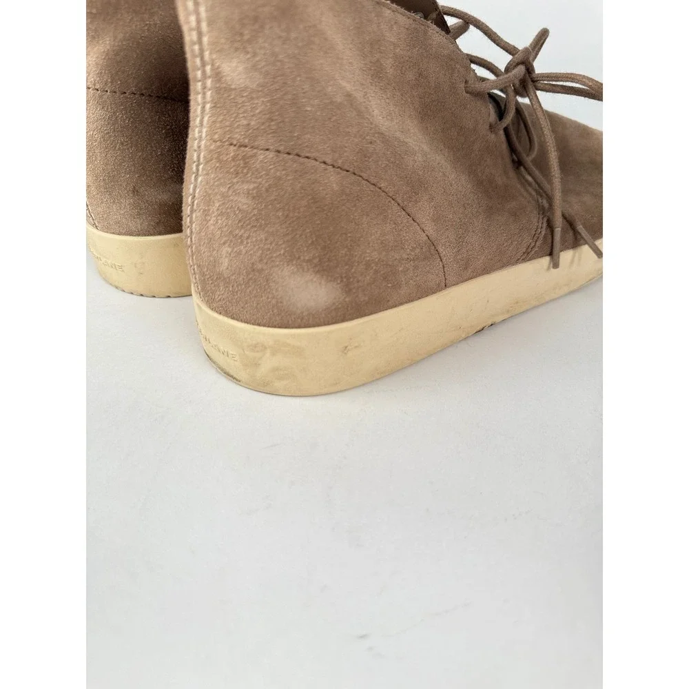 Everlane Desert Boot Tan Brown Suede Lace Up Chukka Mens 8.5 DSRT-BRN
